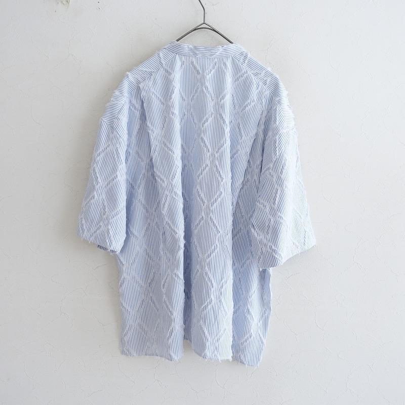 YENN 【2025SS/定価2.3万】イエンYENN *ストライプカットジャカード  