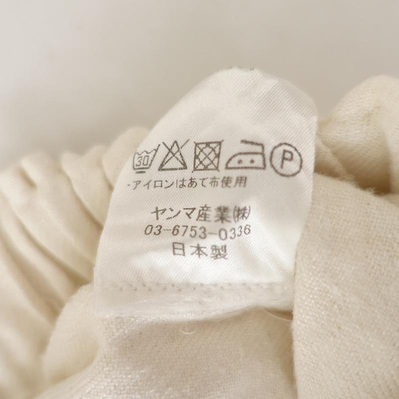 キュロット　ヤンマ YAMMA ヤンマ産業 YAMMA*リネンツイルロングキュロットパンツ
