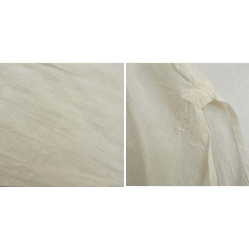 45R タッサーカディのフリルブラウスカシュクール2wayサイズ2 45R タッサーカディのフリルブラウスカシュクール2wayサイズ2