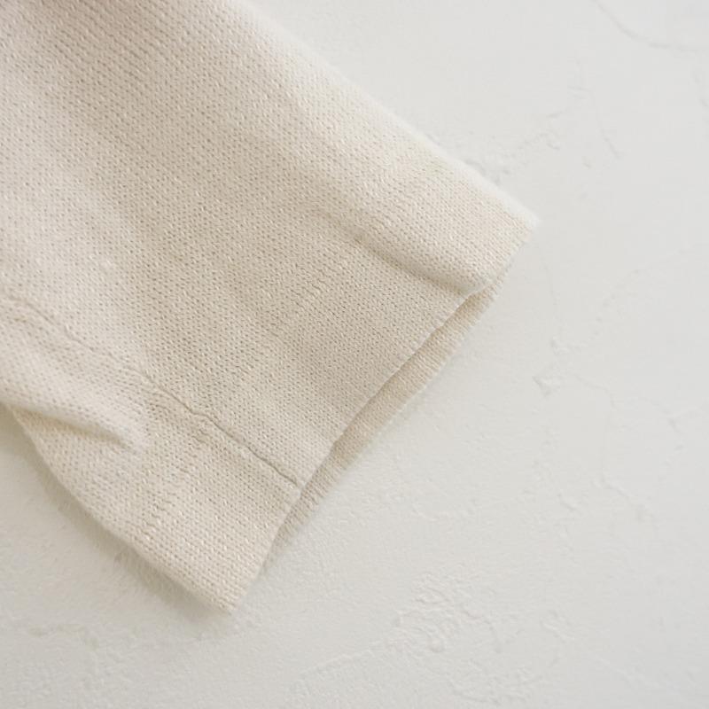 マーガレットハウエル　ワイドリネンコットン　ロールネック　ホワイト　Ⅱ LINEN COTTON - SELECT EYE COMPANY：セレクトアイ カンパニー