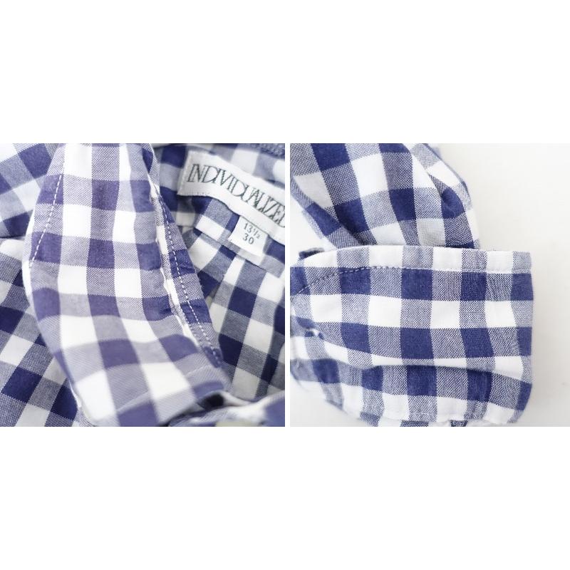 INDIVIDUALIZED SHIRTS（インディビジュアライズドシャツ） *ギンガム