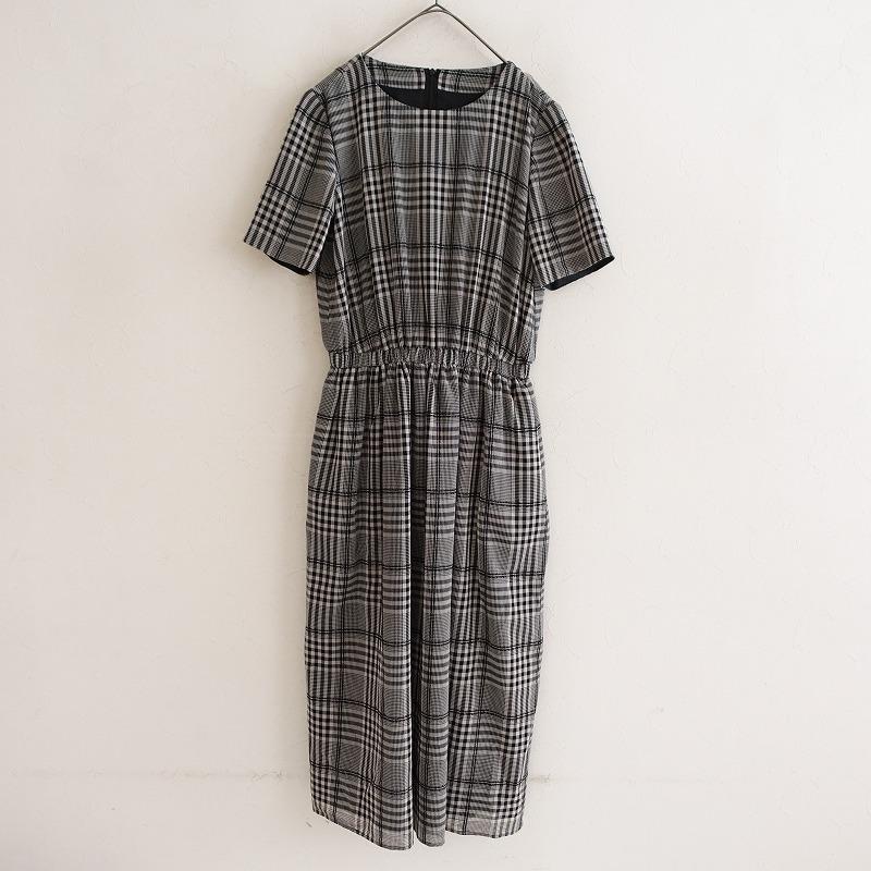 Leilian（レリアン） 【定価7.2万】Leilian *グレンチェックフレア