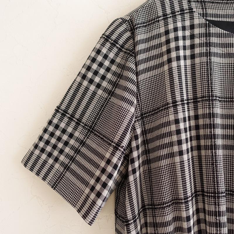 Leilian（レリアン） 【定価7.2万】Leilian *グレンチェックフレア