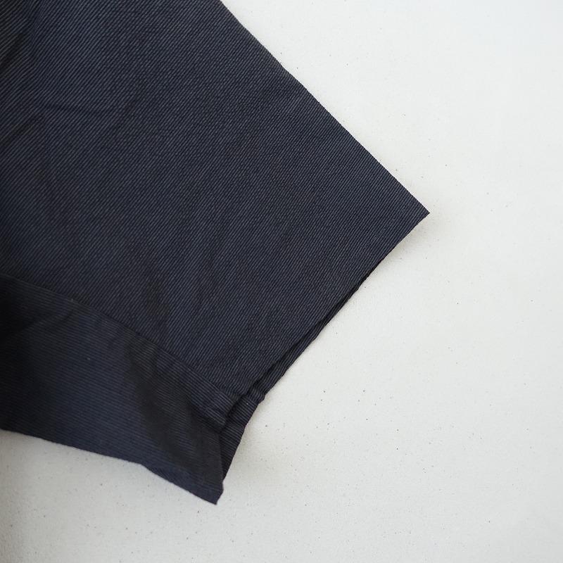 未使用/定価3.8万】えみおわす *Vネックワンピース*Sチャコールグレー