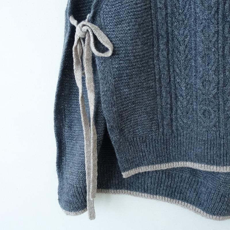 ADIEU TRISTESSE（アデュートリステス） *ウールアランニットベスト