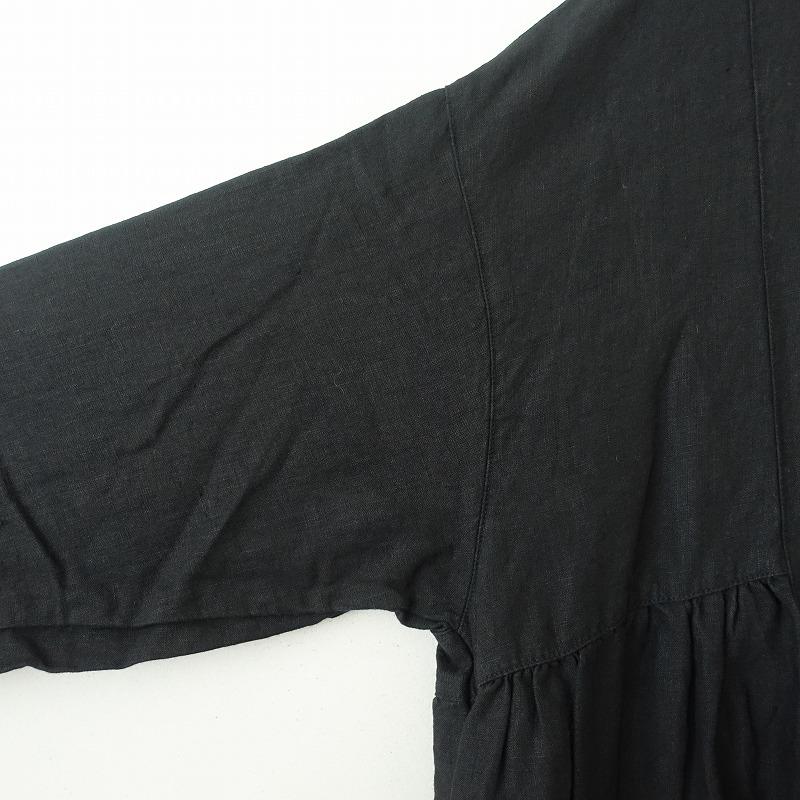 nest Robeネストローブ リネンプルオーバー ギャザーチュニック ゆったり 250531hh-3_1.jpg