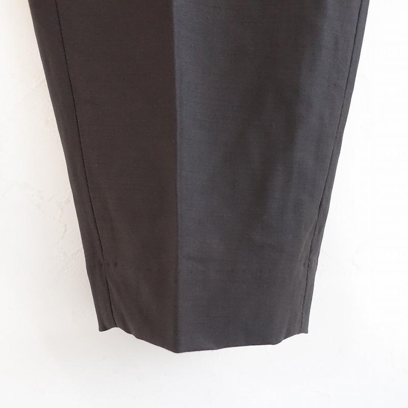 ロエフ LOEFF ウールセンタープレスパンツ　チョコブラウン ロエフ LOEFF ウールセンタープレスパンツ チョコブラウン ロエフ