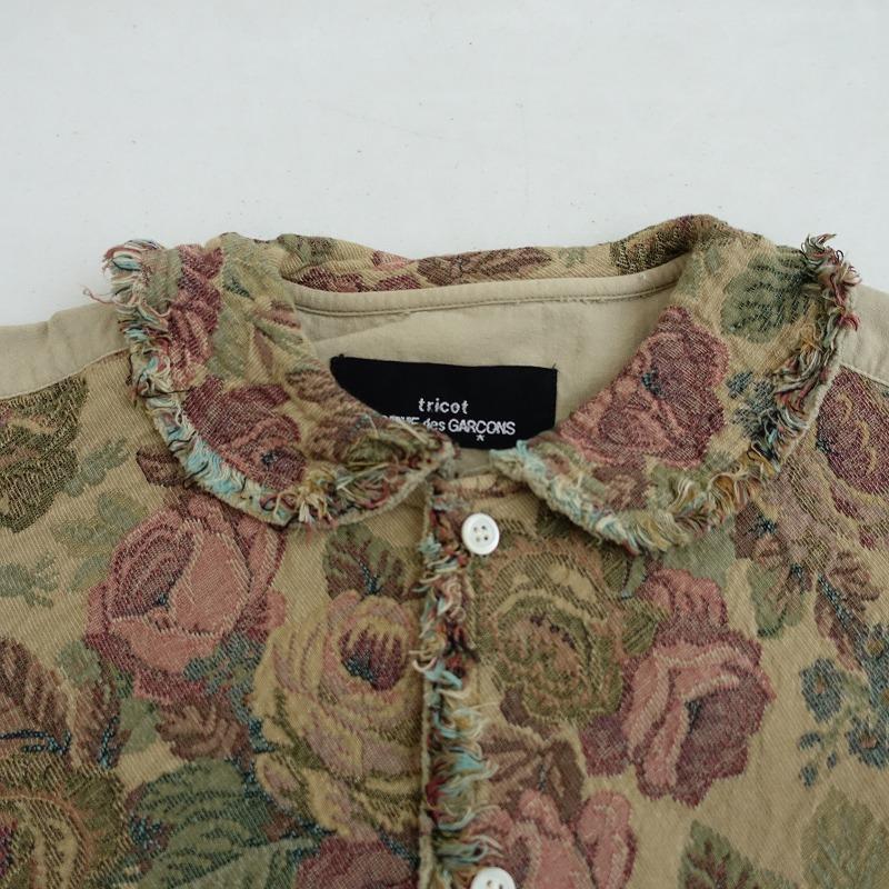 tricot COMME des GARCONS トリココムデギャルソン *花柄ジャカード