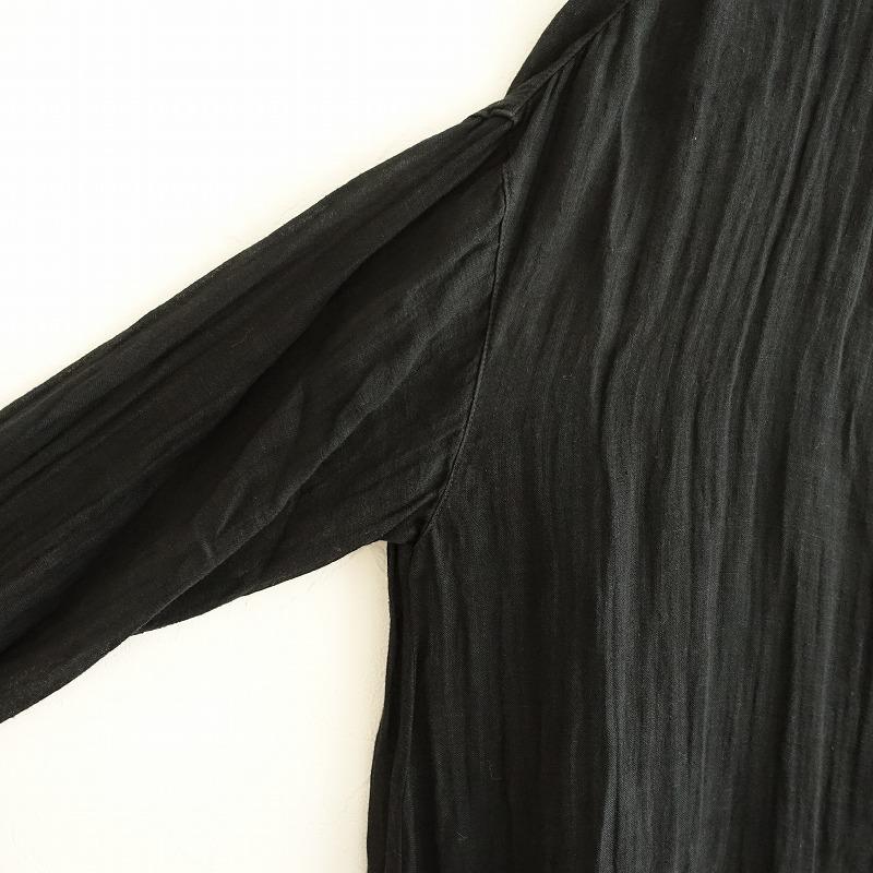 nest Robe（ネストローブ） *リネンガーゼスタンドフリルカラーシャツ