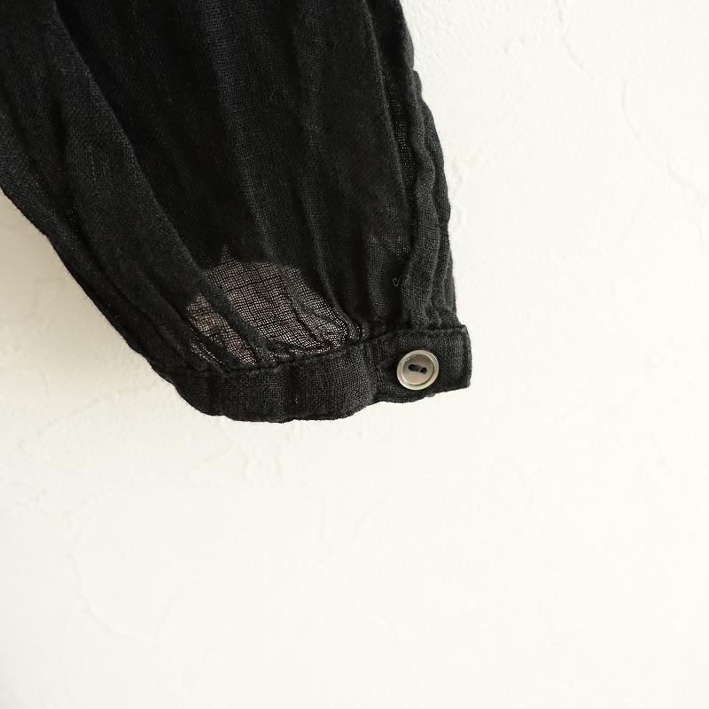 nest Robe（ネストローブ） *リネンガーゼスタンドフリルカラーシャツ