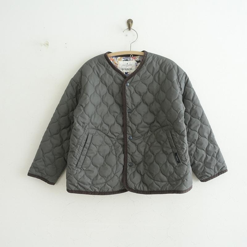 SOLBOIS（ソルボワ） *LIBERTYキルティングジャケット*130中綿入り 