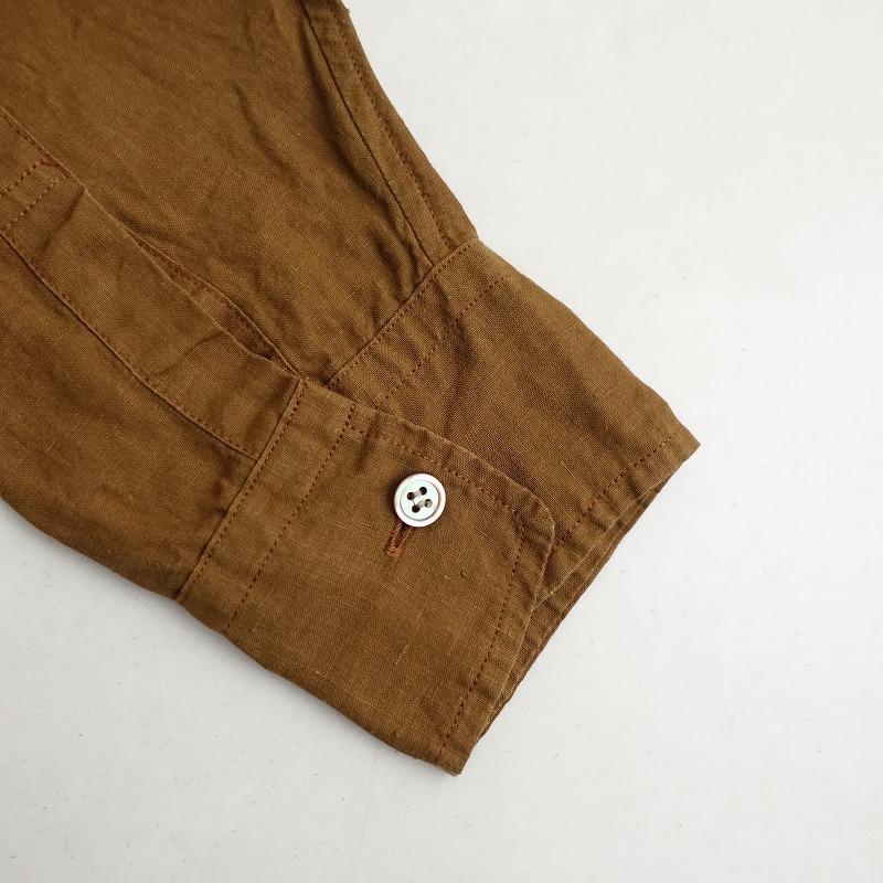 オールドマンズテーラー R&D.M.Co- *リネンバンドカラーオーバーサイズ