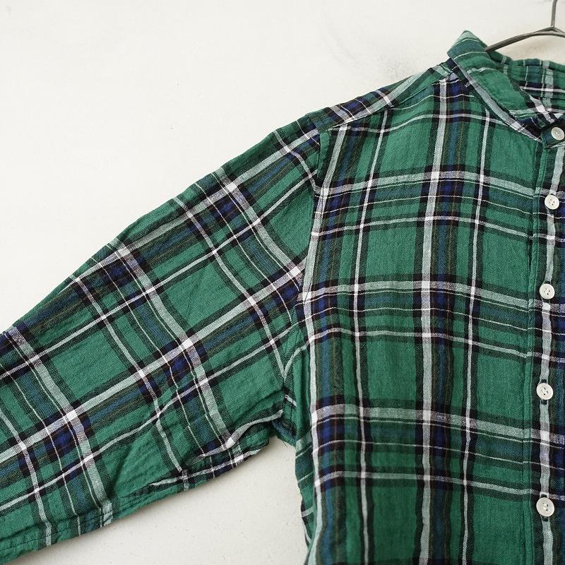 オールドマンズテーラー R&D.M.Co- *リネンタータンチェックシャツ*M