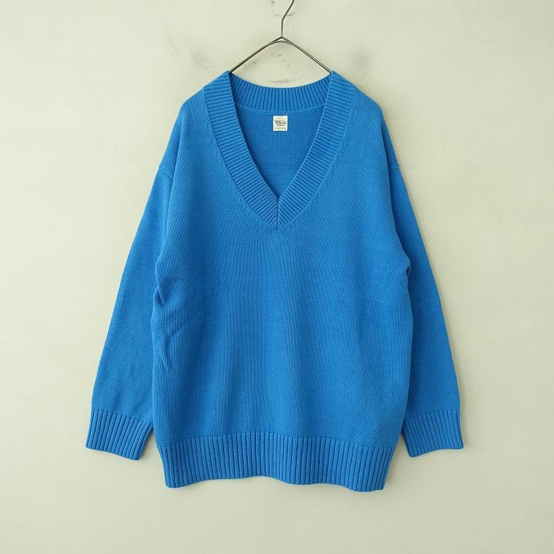 2024】ロンハーマン Ron Herman *Vネックコットンニットプル