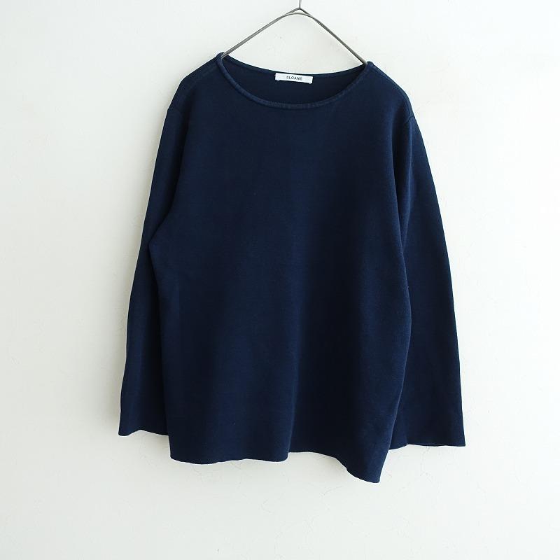 SLOANE（スローン） *コットンラウンドネックロングスリーブプル
