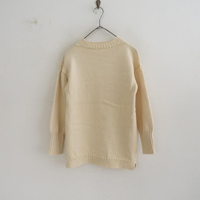 Le Tricoteur（ルトリコチュール） *ウールガンジーセーター*34