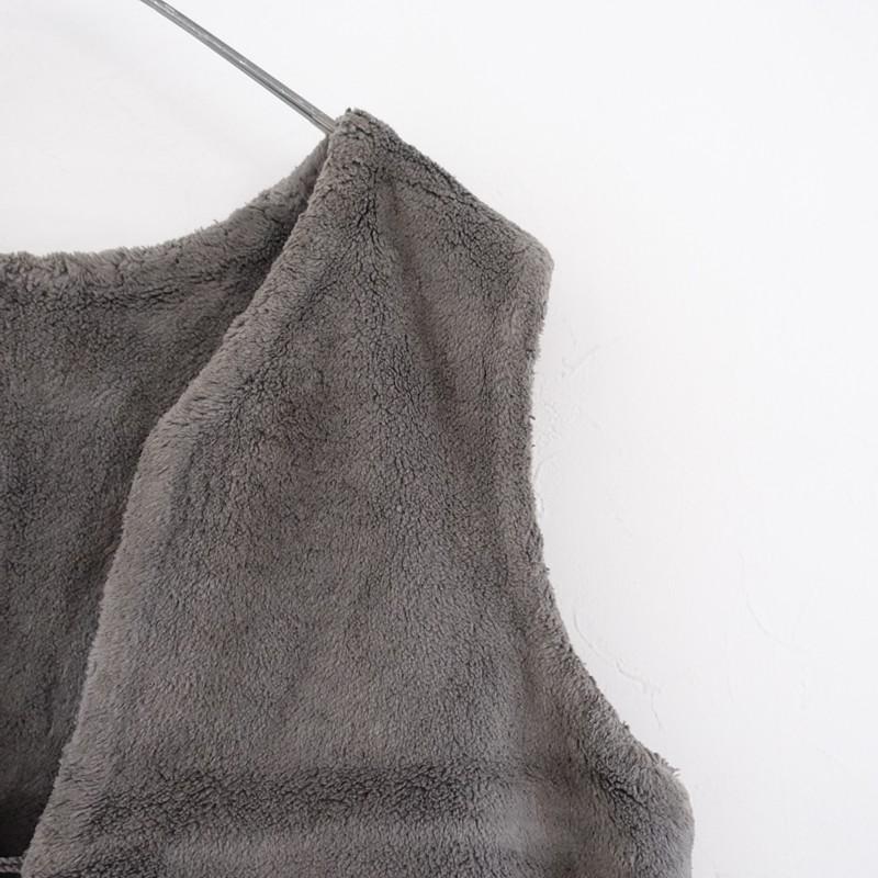 ベスト KITTA コットンベスト KITTAのオーガニックコットンファーベスト