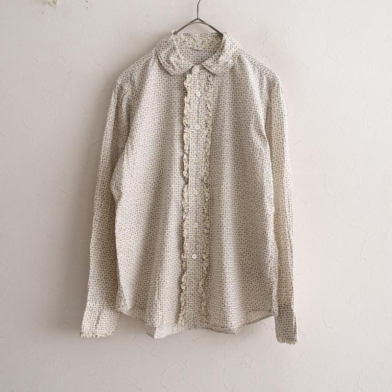 定価5万 45R インドカディの小花アニーシャツ 45R（フォーティファイブアール） 【定価5万】45R *インドカディの小花