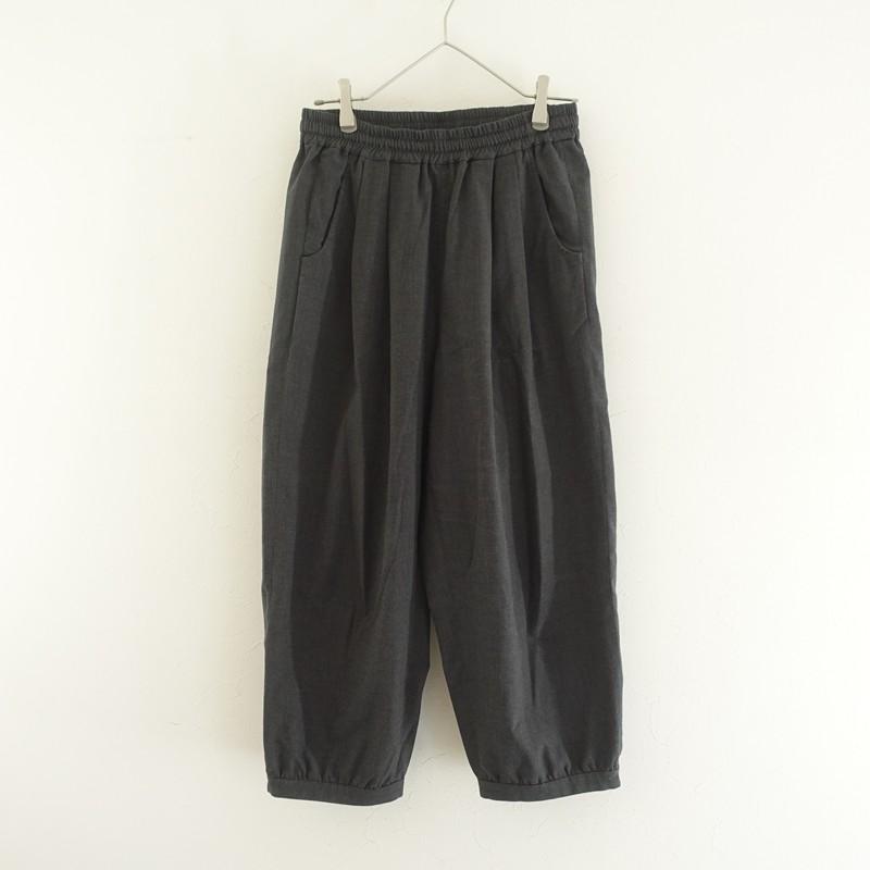 定価1.5万】TANDEY オローネ *クララニパンツ*ダークグレー杢2