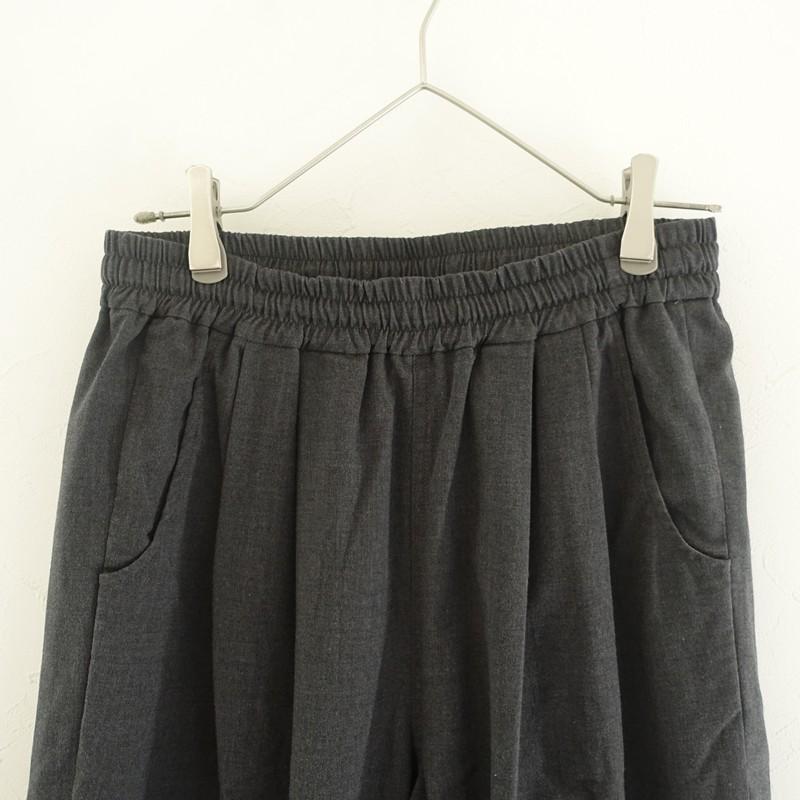 定価1.5万】TANDEY オローネ *クララニパンツ*ダークグレー杢2
