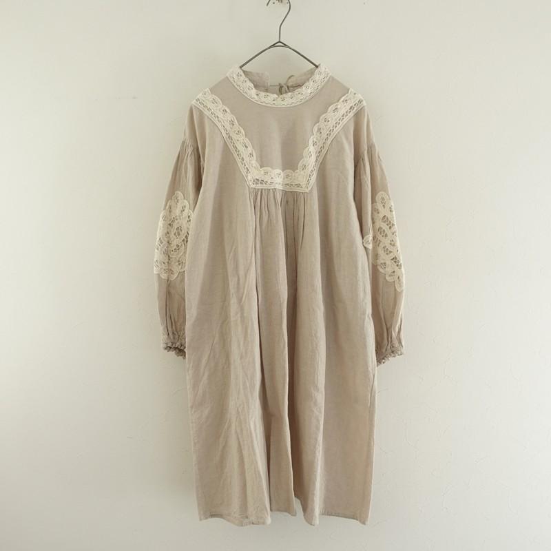 Samansa Mos2（サマンサモスモス） *バテンレースチュニックワンピース