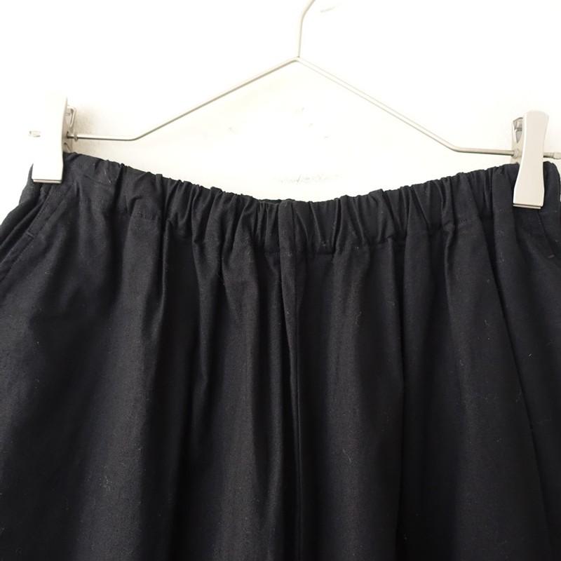 ゴーシュ 【定価2.8万】ゴーシュ *20/1ポプリンクロップドワイドパンツ