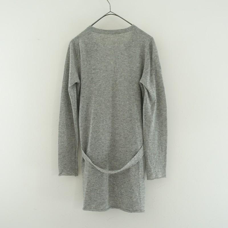 n100 ロングカーデガン　カシミヤ n100（エヌワンハンドレッド） *ファインカシミヤニットロング