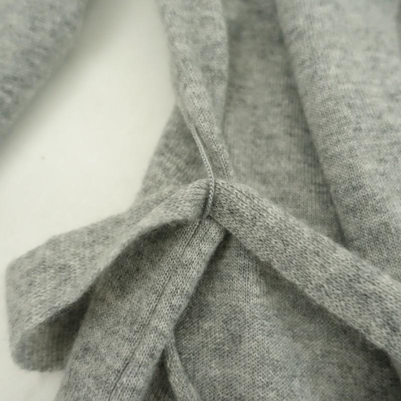 n100 ロングカーデガン　カシミヤ n100（エヌワンハンドレッド） *ファインカシミヤニットロング