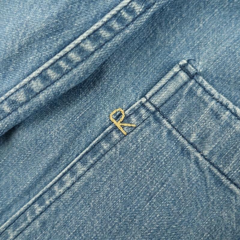 定価3.8万】45R フォーティファイブアール *麦デニムの4ポケットパンツ