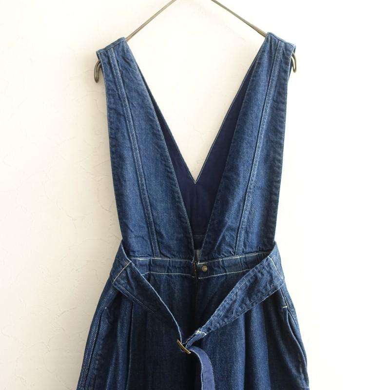 KAPITAL（キャピタル） *11.5ozデニムアビエイターVサロペットパンツ*0