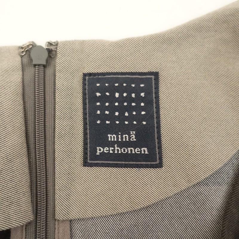 mina perhonen（ミナペルホネン） *infinityコットンタックワンピース