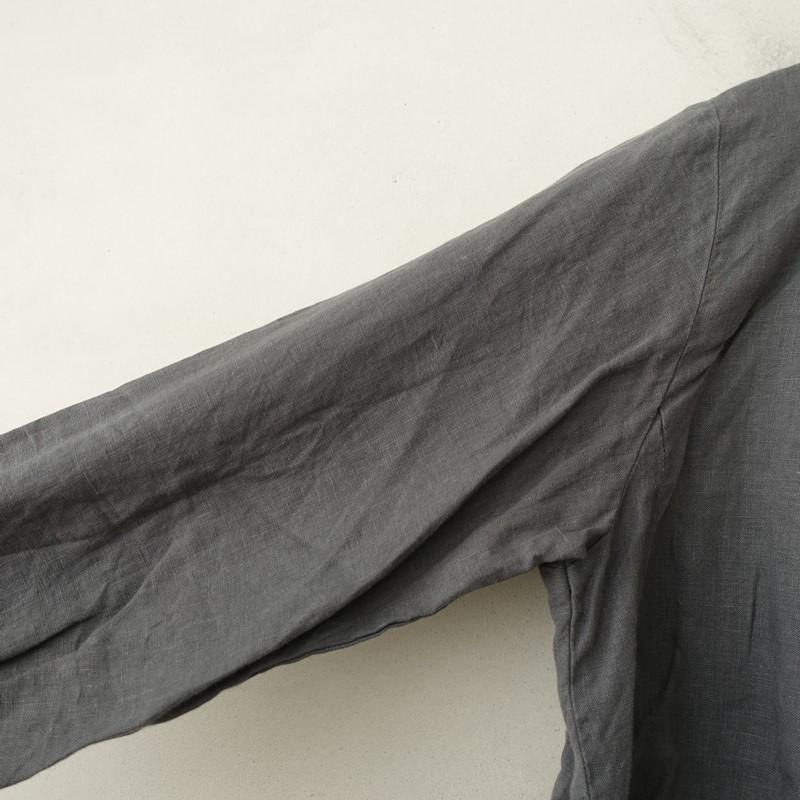 nest Robe（ネストローブ） *リネンスタンドフリルカラー2WAYブラウス