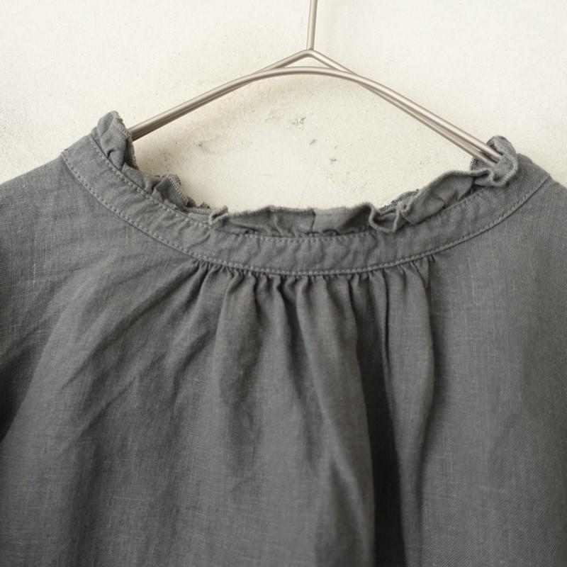 nest Robe（ネストローブ） *リネンスタンドフリルカラー2WAYブラウス