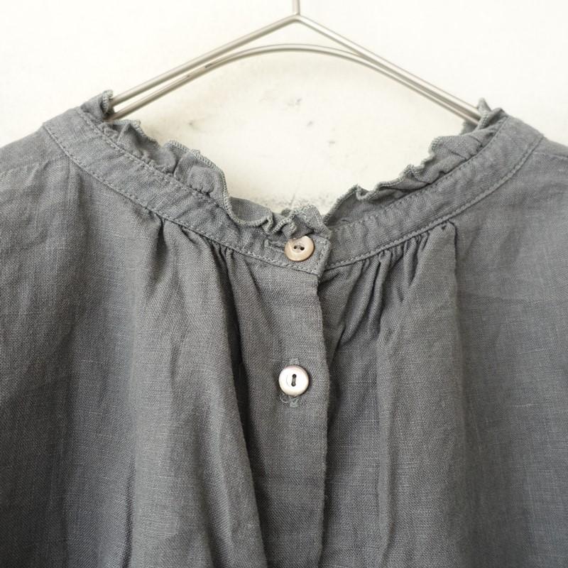 nest Robe（ネストローブ） *リネンスタンドフリルカラー2WAYブラウス