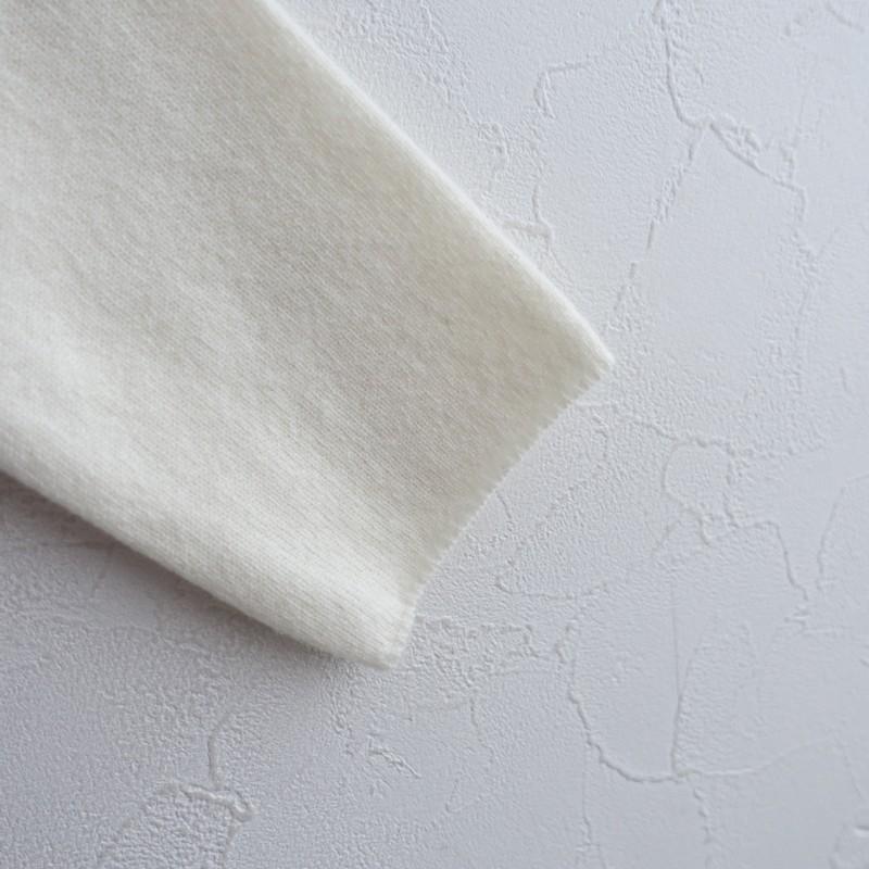 2023AW/定価5.3万】ヨリ Yoli *Short knitプルオーバー*Fオフホワイト