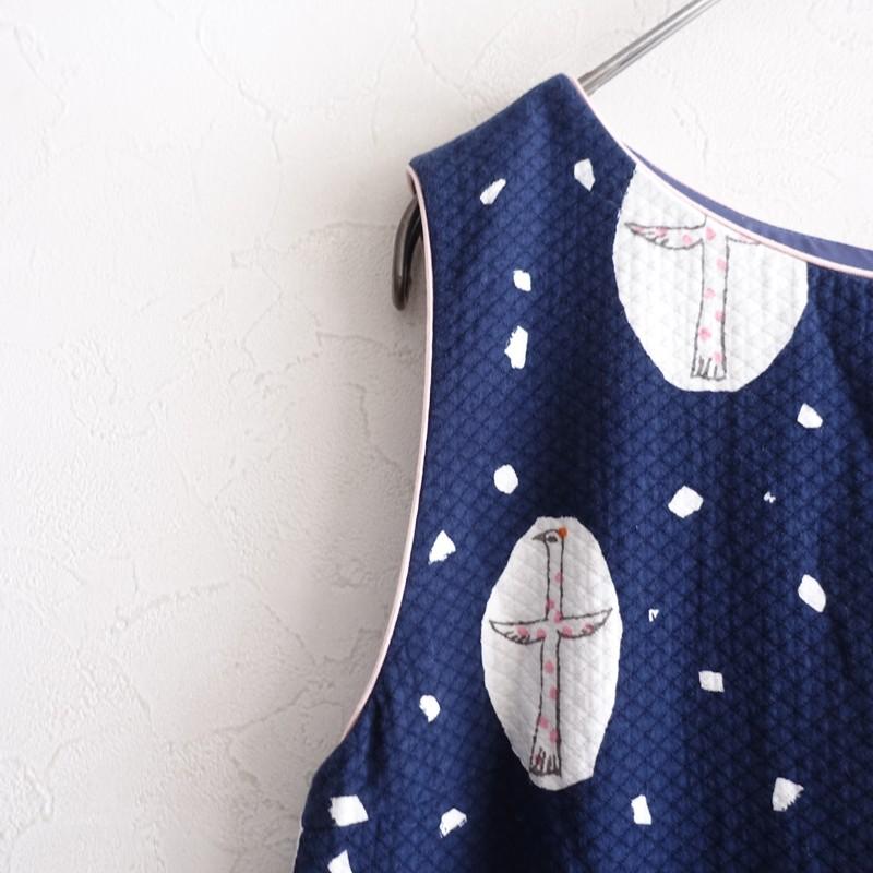 minä perhonen ノースリーブワンピース 36 mina perhonen（ミナペルホネン） 【定価7.2万】ミナペルホネン *pallo