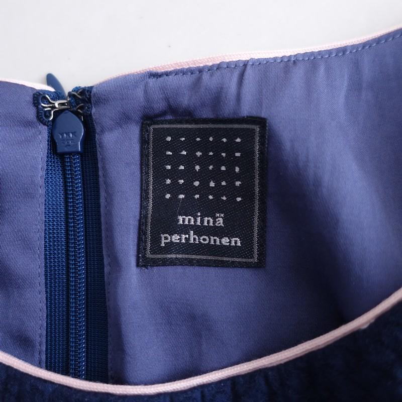 mina perhonen ミナペルホネン パーロ ノースリーブ ワンピース SALE】 mina perhonen ミナペルホネン gemma ジェマ ノースリーブ
