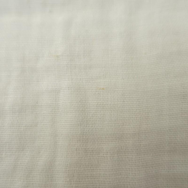 中川政七商店 綿麻ガーゼの休日シャツ 白 ホワイト コットンリネン バンドカラー 綿麻ガーゼの休日シャツ｜衣料品｜中川政七商店 公式サイト