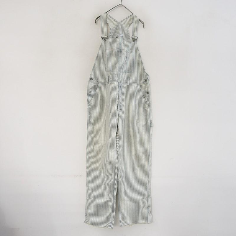 journal standard luxeダメージ加工サロペット JOURNAL STANDARD LUXE（ジャーナルスタンダード ラックス） *ユーズド