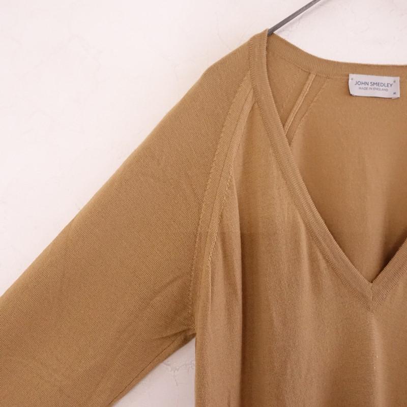 JOHN SMEDLEY（ジョンスメドレー） *Vネックメリノウールニット