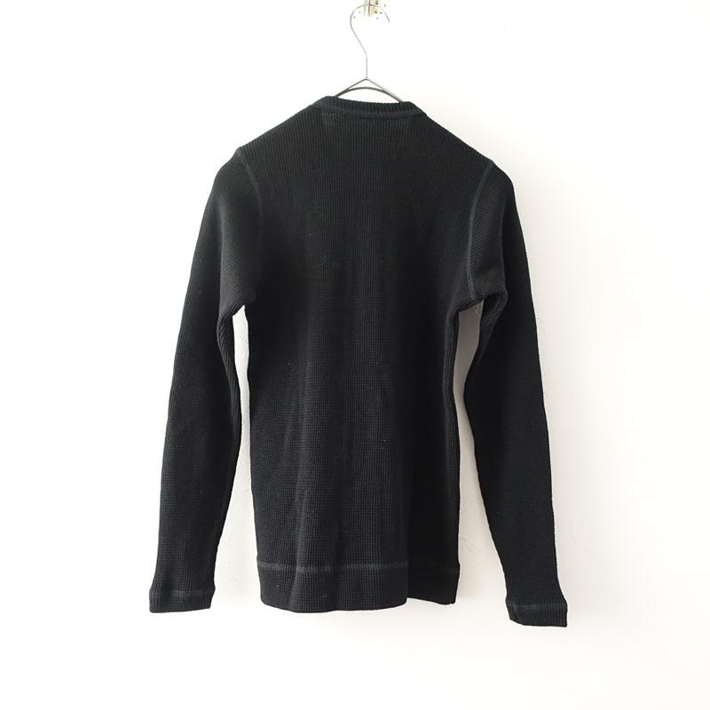 ゴーシュ 【美品】ゴーシュ *ウールワッフルクルーネックカーディガン 