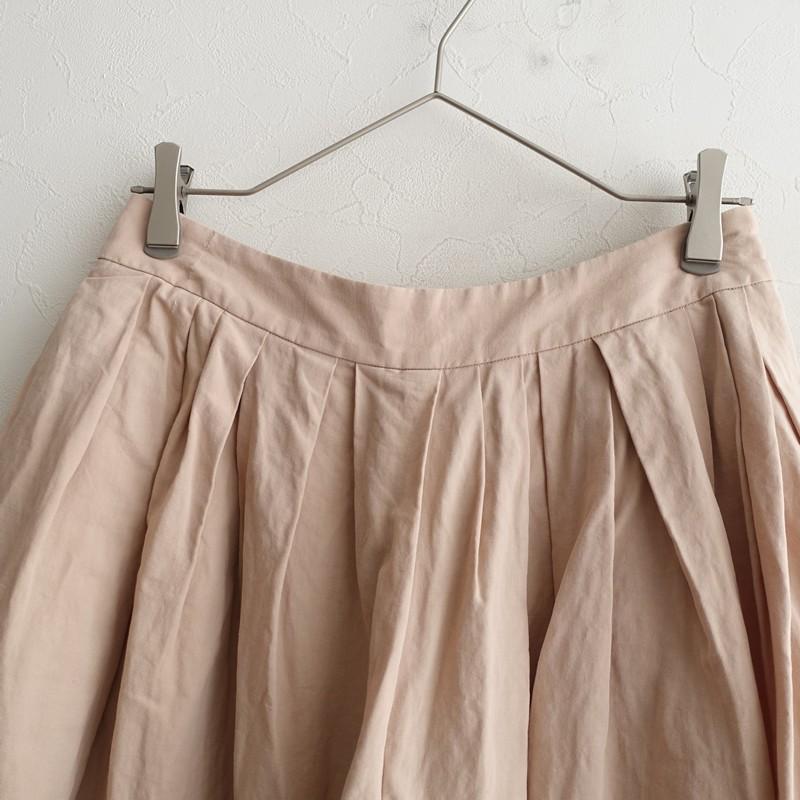 mina perhonen（ミナペルホネン） *nessaコットンリネンランダムタック