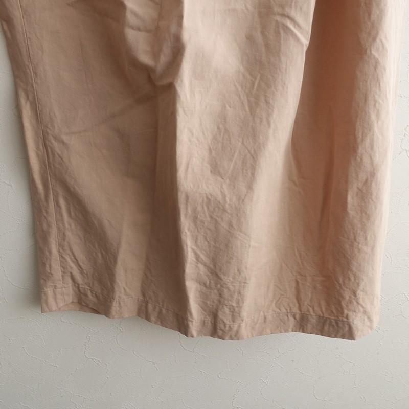 mina perhonen（ミナペルホネン） *nessaコットンリネンランダムタック