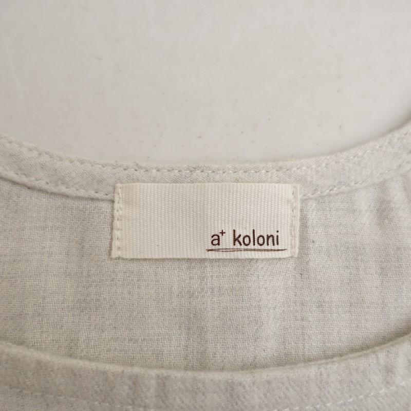a+koloni 【2024AW/定価1.1万】アラクリティーコロニー a+koloni