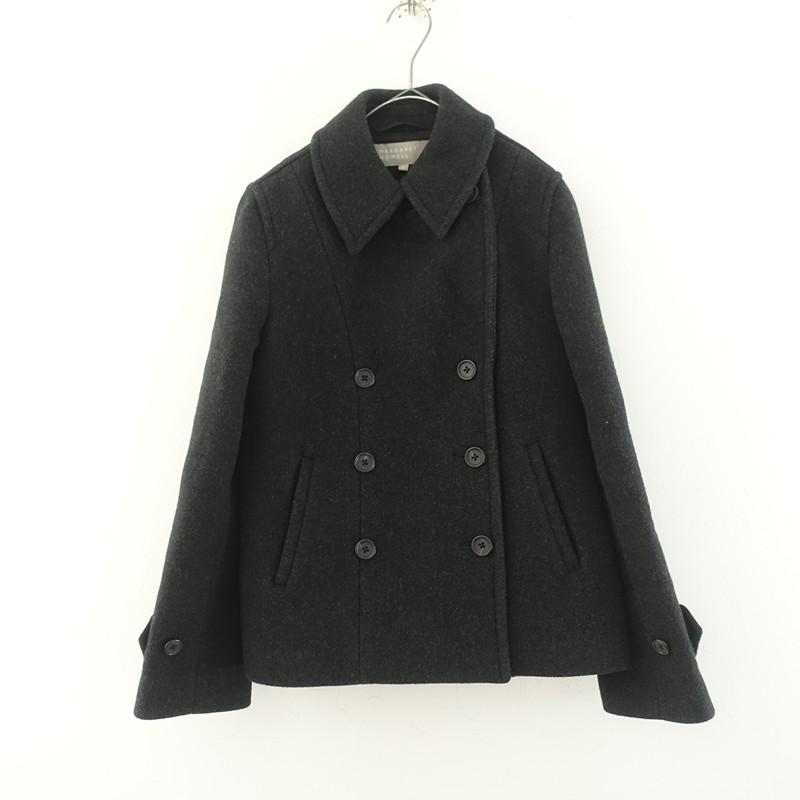 MARGARET HOWELL（マーガレットハウエル） *ウールカシミヤPコート*2