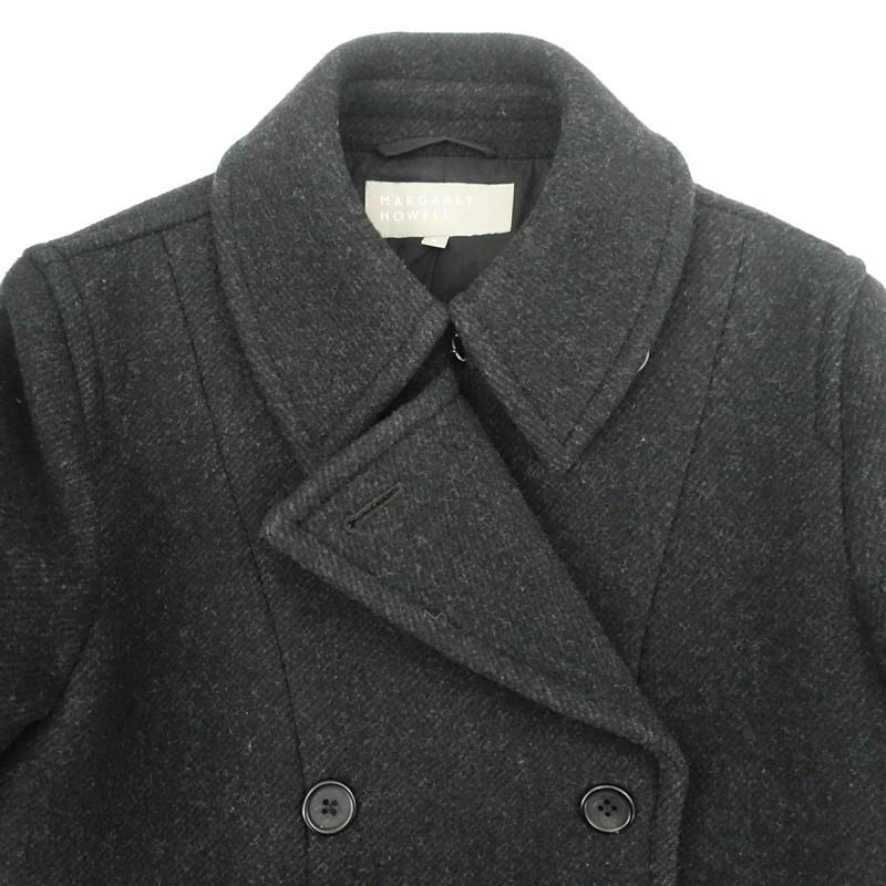 MARGARET HOWELL（マーガレットハウエル） *ウールカシミヤPコート*2