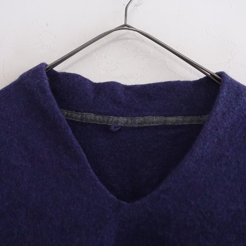 パラスパレス Pal'las Palace *ウールプレスニットバイカラーフレンチ