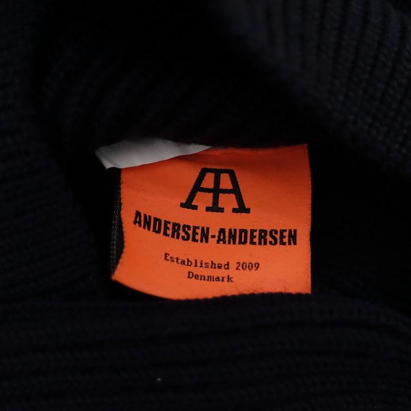 Andersen-Andersen（アンデルセンアンデルセン） *クルーネック畦編み 