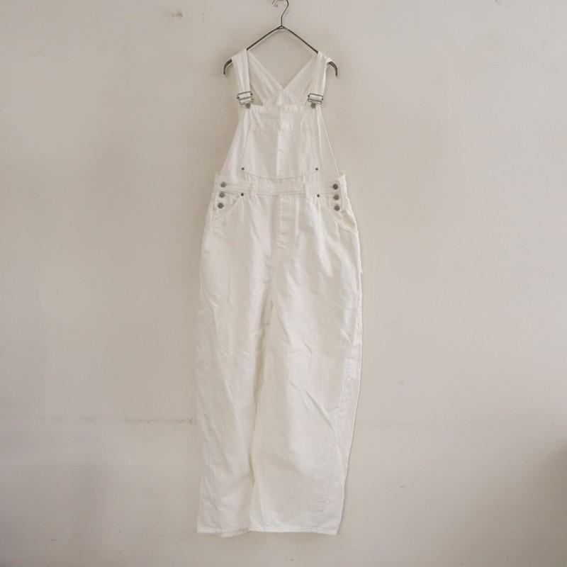 mina perhonen（ミナペルホネン） *alwaysオーバーオール*40ホワイト