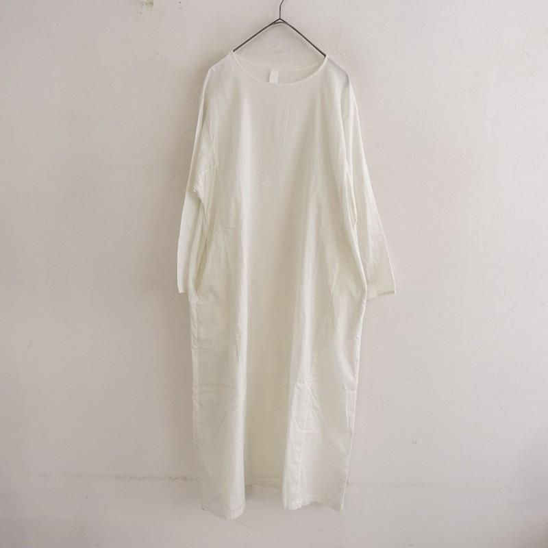 2025SS/定価3万】ヨリ Yoli *Simple one-piece*1コットンシアーオフ